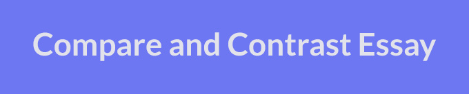 compare and contrast essay