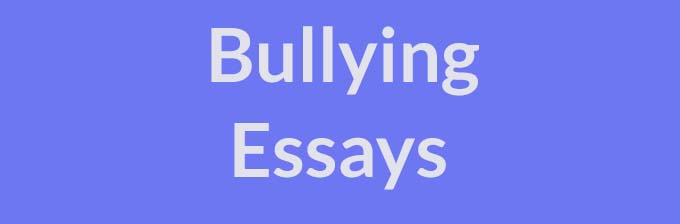 good titles for essays on bullying